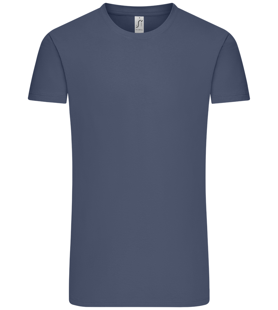 Premium men's t-shirt plus size DENIM front