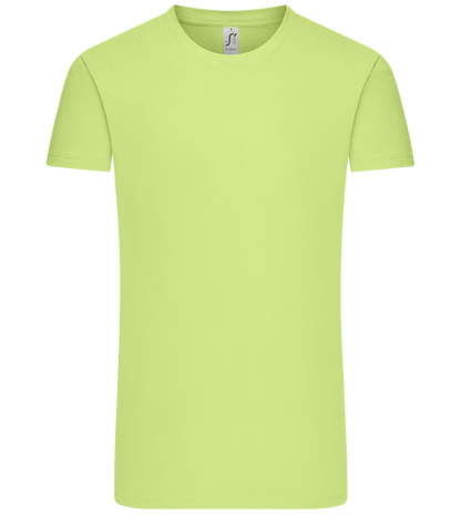 Premium men's t-shirt plus size GREEN APPLE front