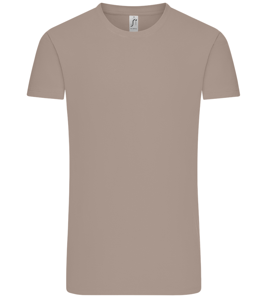 Premium men's t-shirt plus size LIGHT GRAY front