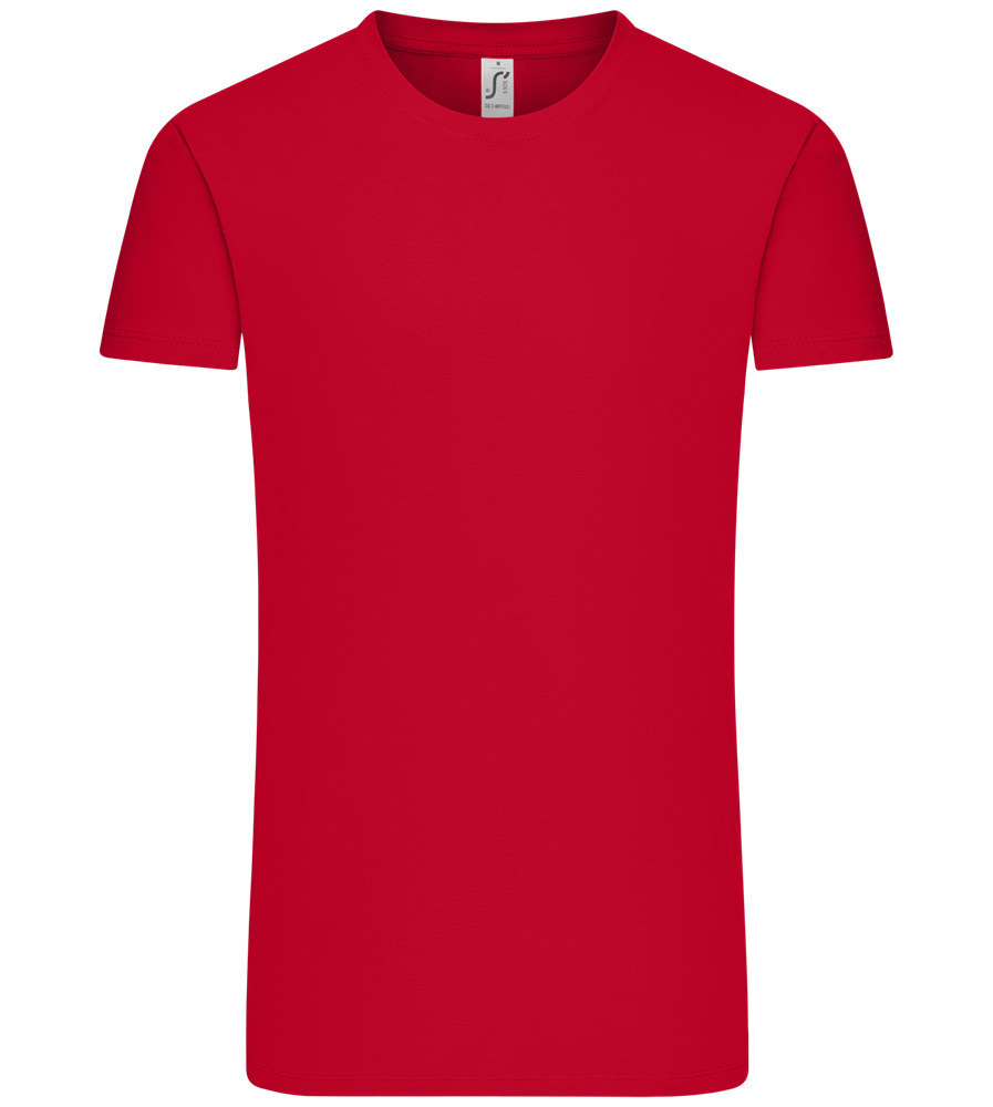 Premium men's t-shirt plus size TANGO RED front