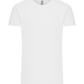 Premium men's t-shirt plus size WHITE front