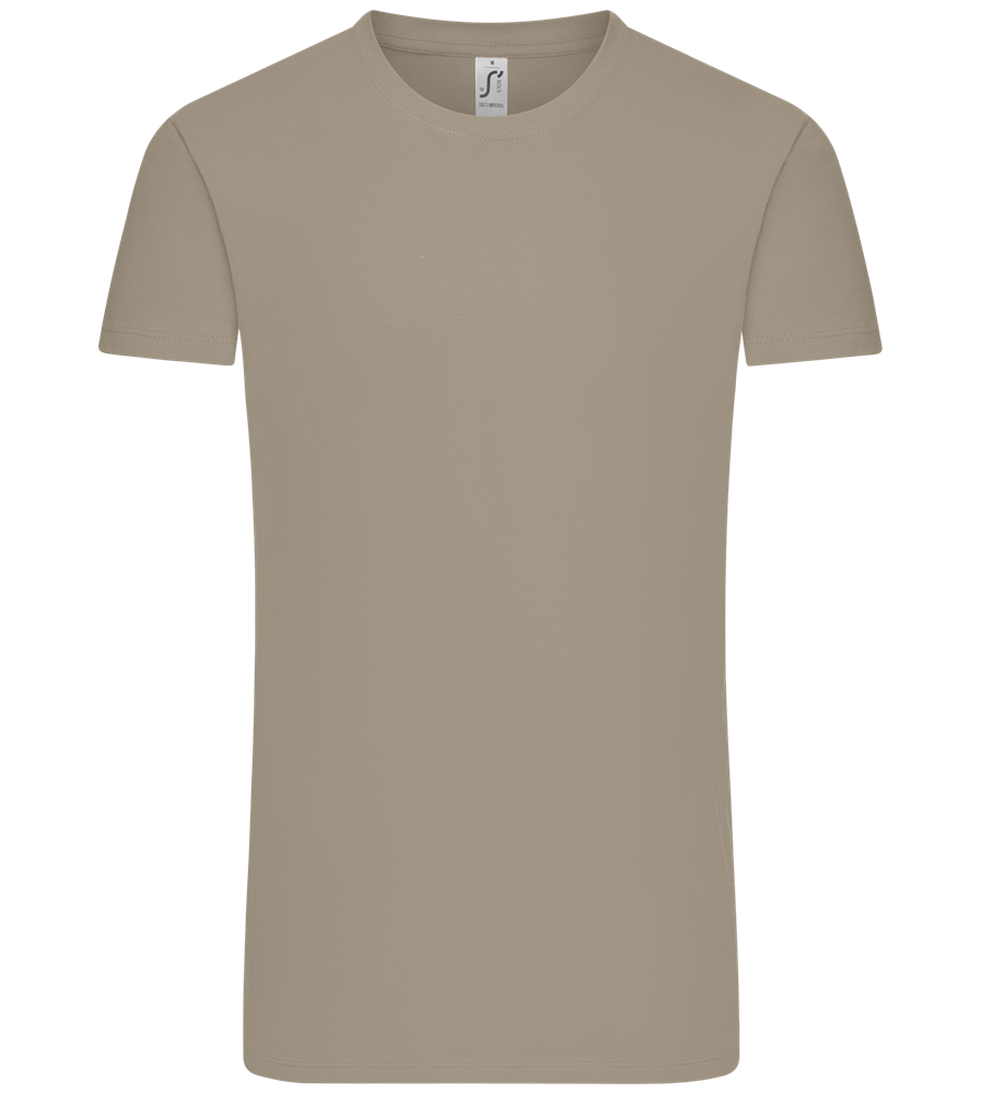 Premium men's t-shirt plus size ZINC front