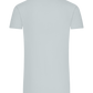 Premium men's t-shirt plus size GLACIER BLUE back
