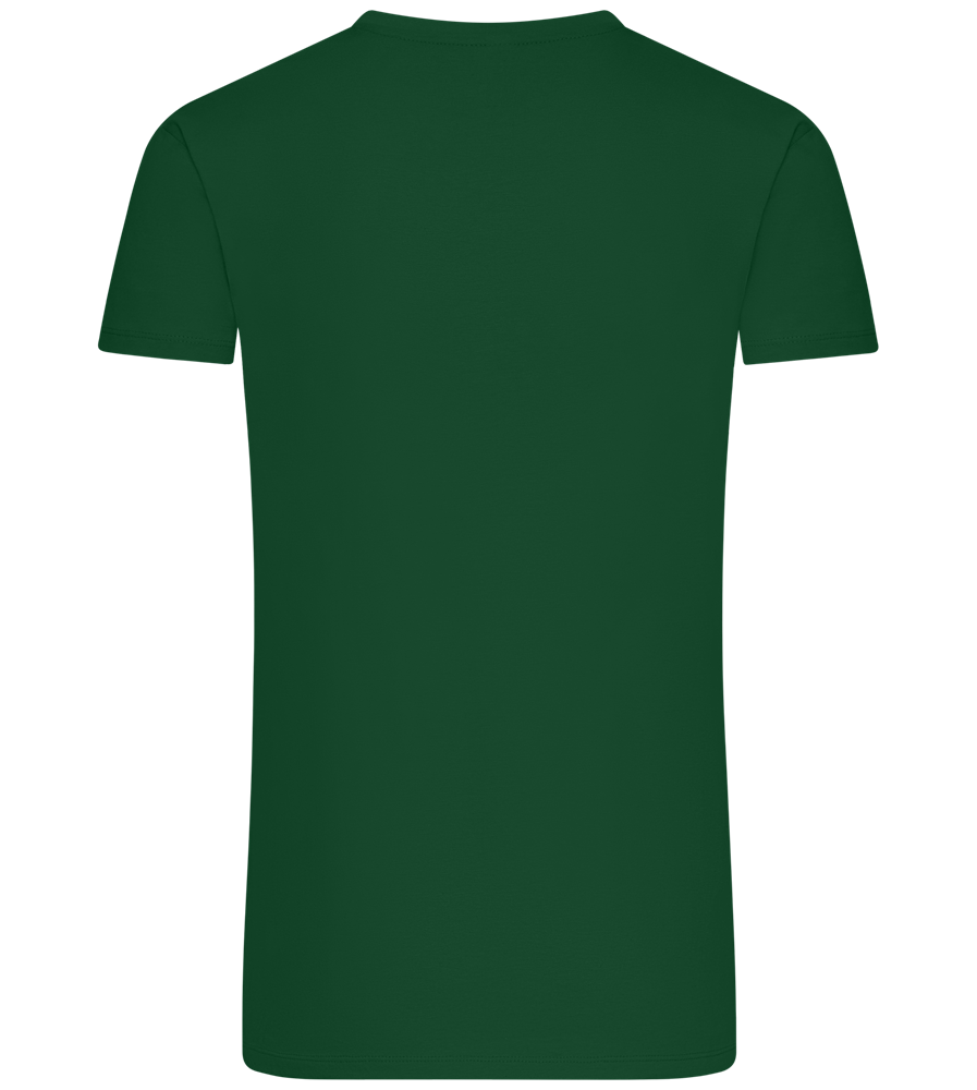 Premium men's t-shirt plus size GREEN BOTTLE back