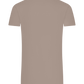 Premium men's t-shirt plus size LIGHT GRAY back