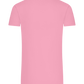 Premium men's t-shirt plus size PINK ORCHID back
