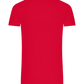 Premium men's t-shirt plus size RED back