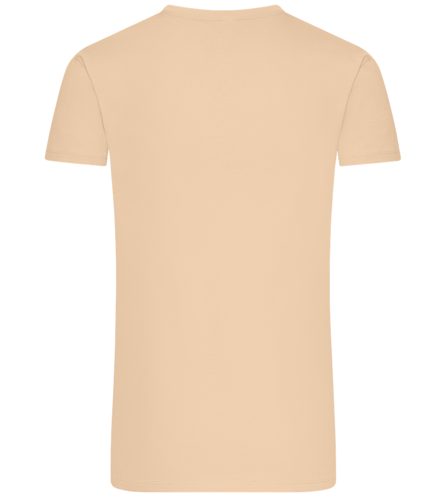 Premium men's t-shirt plus size SAND back