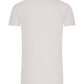 Premium men's t-shirt plus size VIBRANT WHITE back