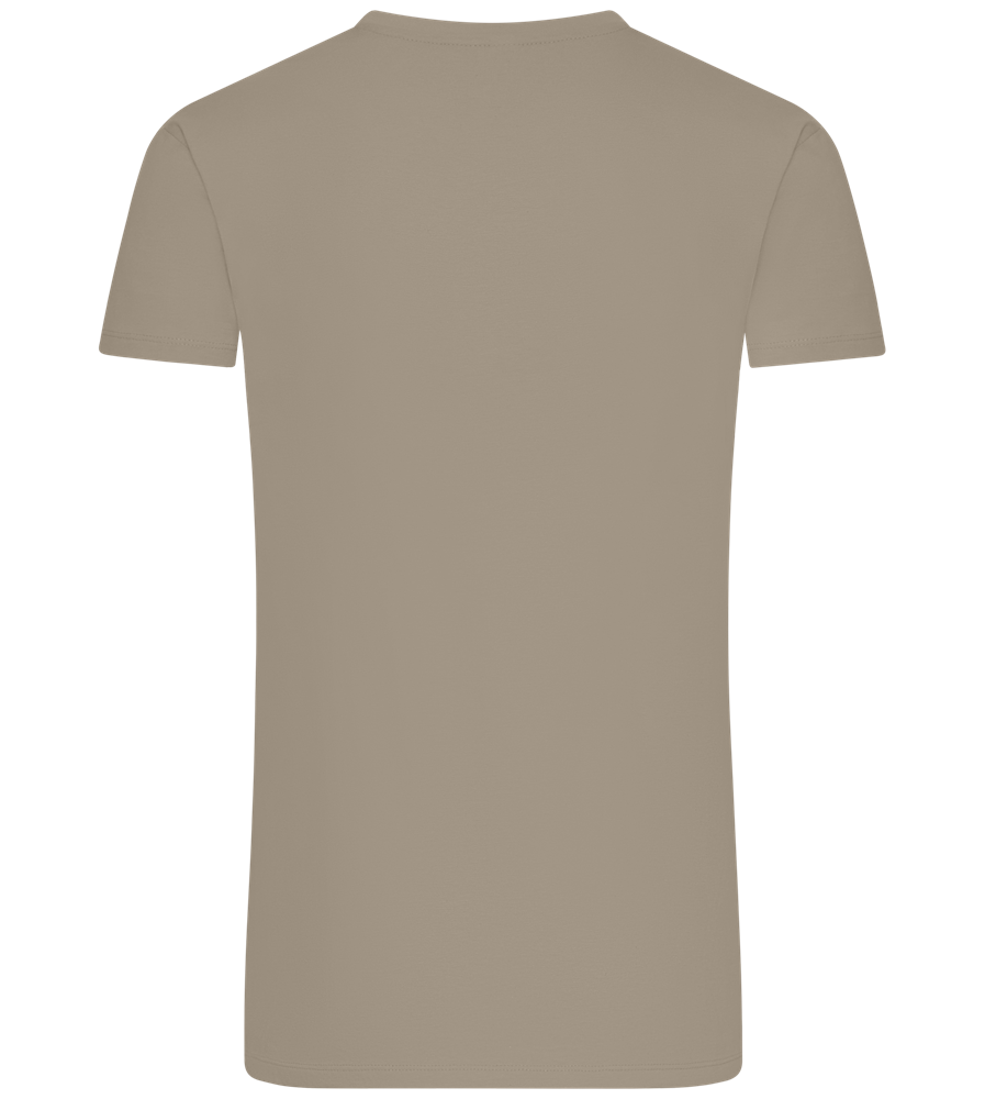 Premium men's t-shirt plus size ZINC back