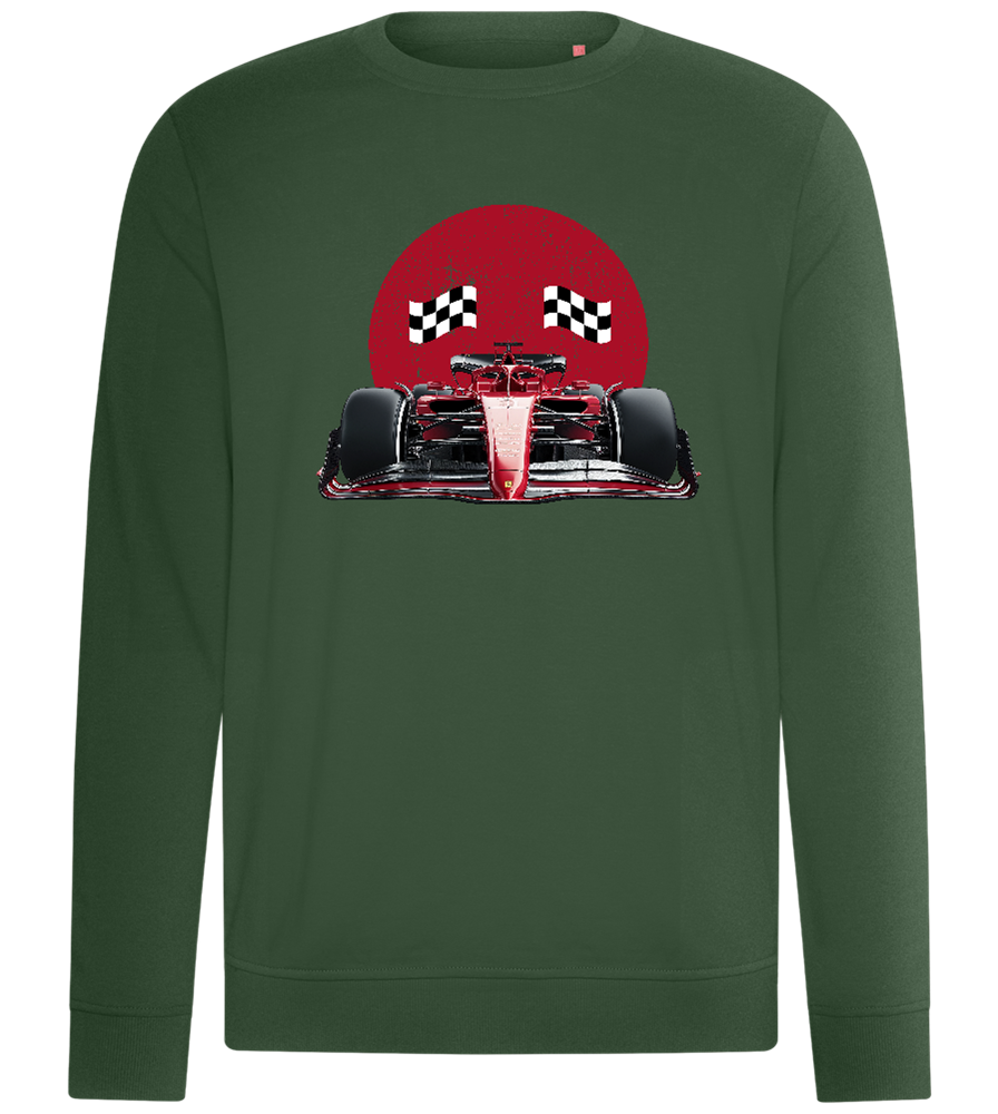 Speed Demon Design - Comfort unisex sweater_GREEN BOTTLE_front