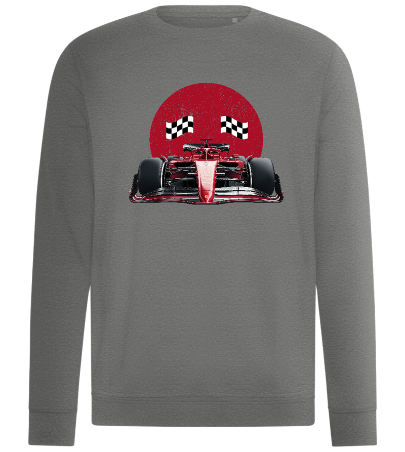 Speed Demon Design - Comfort unisex sweater_ORION GREY II_front