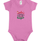 Santa's Little Helper Design - Baby bodysuit_PINK ORCHID_front