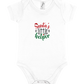 Santa's Little Helper Design - Baby bodysuit_WHITE_front