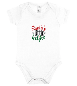 Santa's Little Helper Design - Baby bodysuit