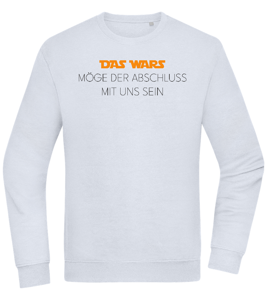 Das Wars Möge Der Abschluss Mit Uns Sein Design - Comfort Essential Unisex Sweater_CREAMY BLUE_front