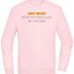 Das Wars Möge Der Abschluss Mit Uns Sein Design - Comfort Essential Unisex Sweater_LIGHT PEACH ROSE_front