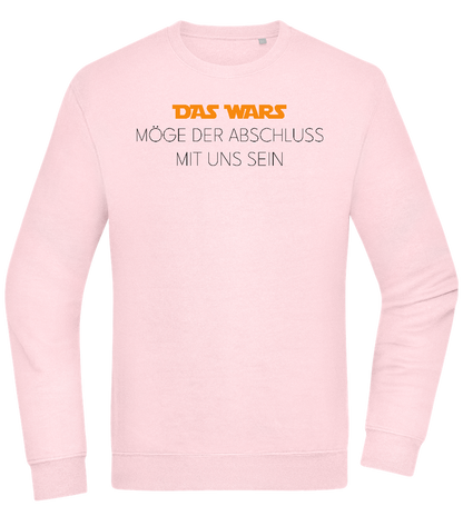 Das Wars Möge Der Abschluss Mit Uns Sein Design - Comfort Essential Unisex Sweater_LIGHT PEACH ROSE_front