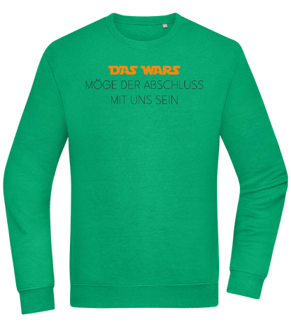 Das Wars Möge Der Abschluss Mit Uns Sein Design - Comfort Essential Unisex Sweater_MEADOW GREEN_front