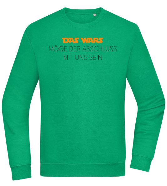 Das Wars Möge Der Abschluss Mit Uns Sein Design - Comfort Essential Unisex Sweater_MEADOW GREEN_front