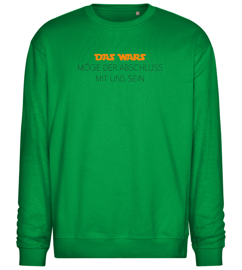 Das Wars Möge Der Abschluss Mit Uns Sein Design - Comfort Essential Unisex Sweater_MEADOW GREEN_front