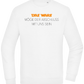 Das Wars Möge Der Abschluss Mit Uns Sein Design - Comfort Essential Unisex Sweater_WHITE_front