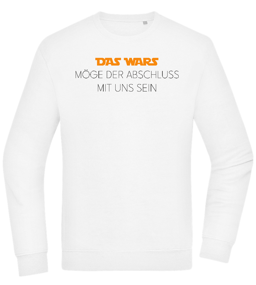 Das Wars Möge Der Abschluss Mit Uns Sein Design - Comfort Essential Unisex Sweater_WHITE_front