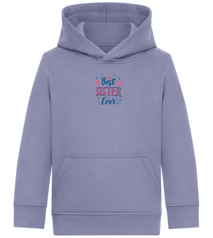 Best Sister Ever Design - Comfort Kids Hoodie_BLUE_front