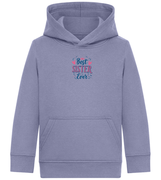 Best Sister Ever Design - Comfort Kids Hoodie_BLUE_front