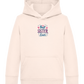 Best Sister Ever Design - Comfort Kids Hoodie_LIGHT PEACH ROSE_front