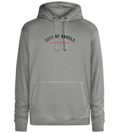 City of Angels Design - Premium unisex hoodie_ORION GREY II_front