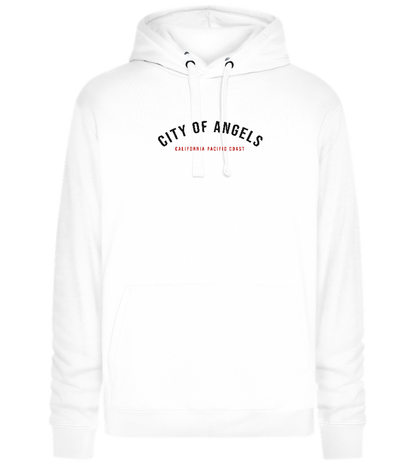 City of Angels Design - Premium unisex hoodie_WHITE_front