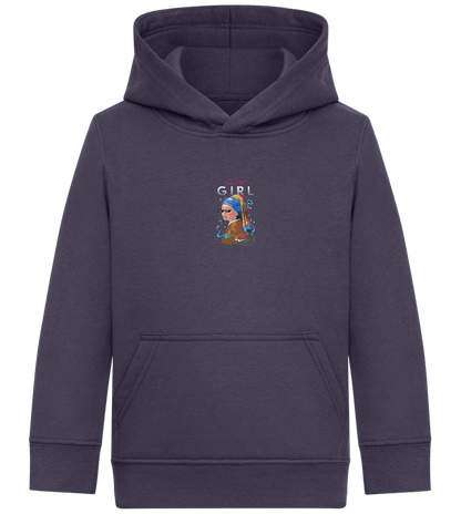 The Sassy Girl Design - Comfort Kids Hoodie_FRENCH NAVY_front