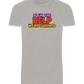 The Help Design - Basic Unisex T-Shirt_ORION GREY_front