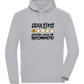 Adulting is Overrated Design - Comfort unisex hoodie ORION GREY II front