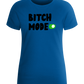 B-mode Design - Basic women's fitted t-shirt_ROYAL_front