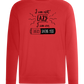 Im Not Lazy Design - Comfort unisex sweater_RED_front