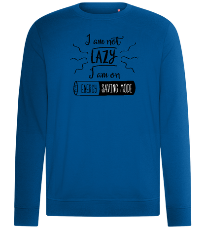 Im Not Lazy Design - Comfort unisex sweater_ROYAL_front