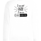 Im Not Lazy Design - Comfort unisex sweater_WHITE_front