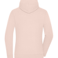 Pretending to be Nice Design - Premium women's hoodie_LIGHT PEACH ROSE_back