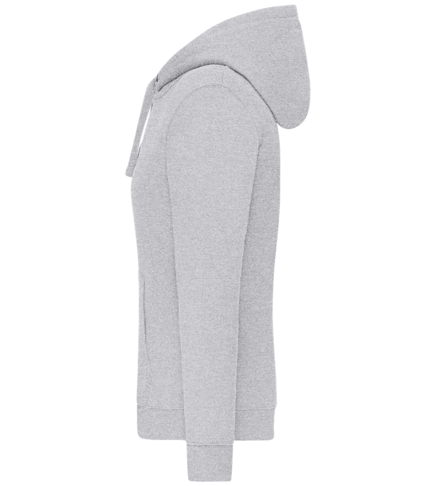 Pretending to be Nice Design - Premium women's hoodie ORION GREY II left