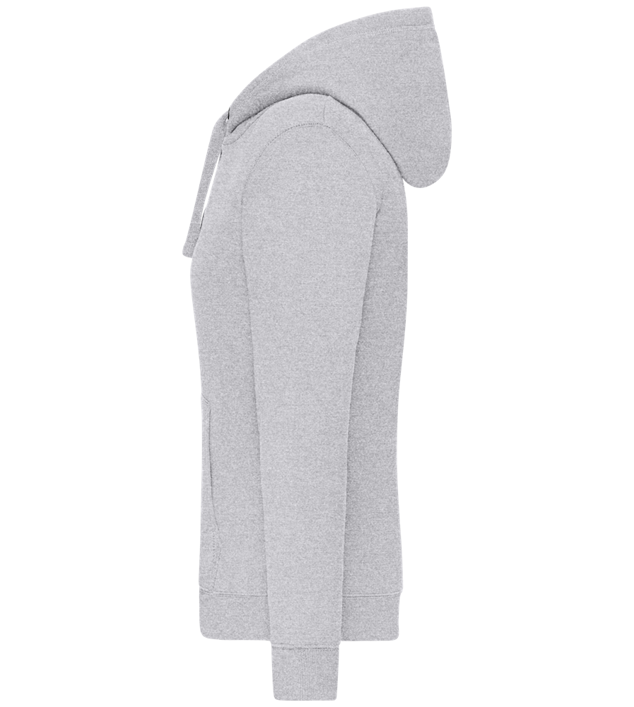 Pretending to be Nice Design - Premium women's hoodie_ORION GREY II_left