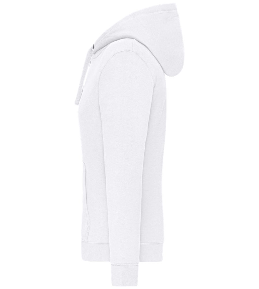 Pretending to be Nice Design - Premium women's hoodie WHITE left