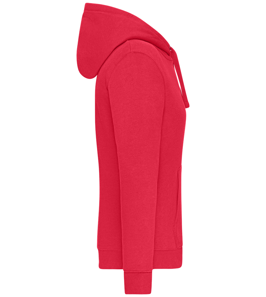 Pretending to be Nice Design - Premium women's hoodie_RED_right