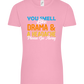 You Smell Like Drama Design - Comfort women's t-shirt PINK ORCHID front