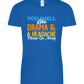 You Smell Like Drama Design - Comfort women's t-shirt ROYAL front