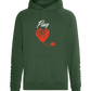 Plug Design - Comfort unisex hoodie_GREEN BOTTLE_front