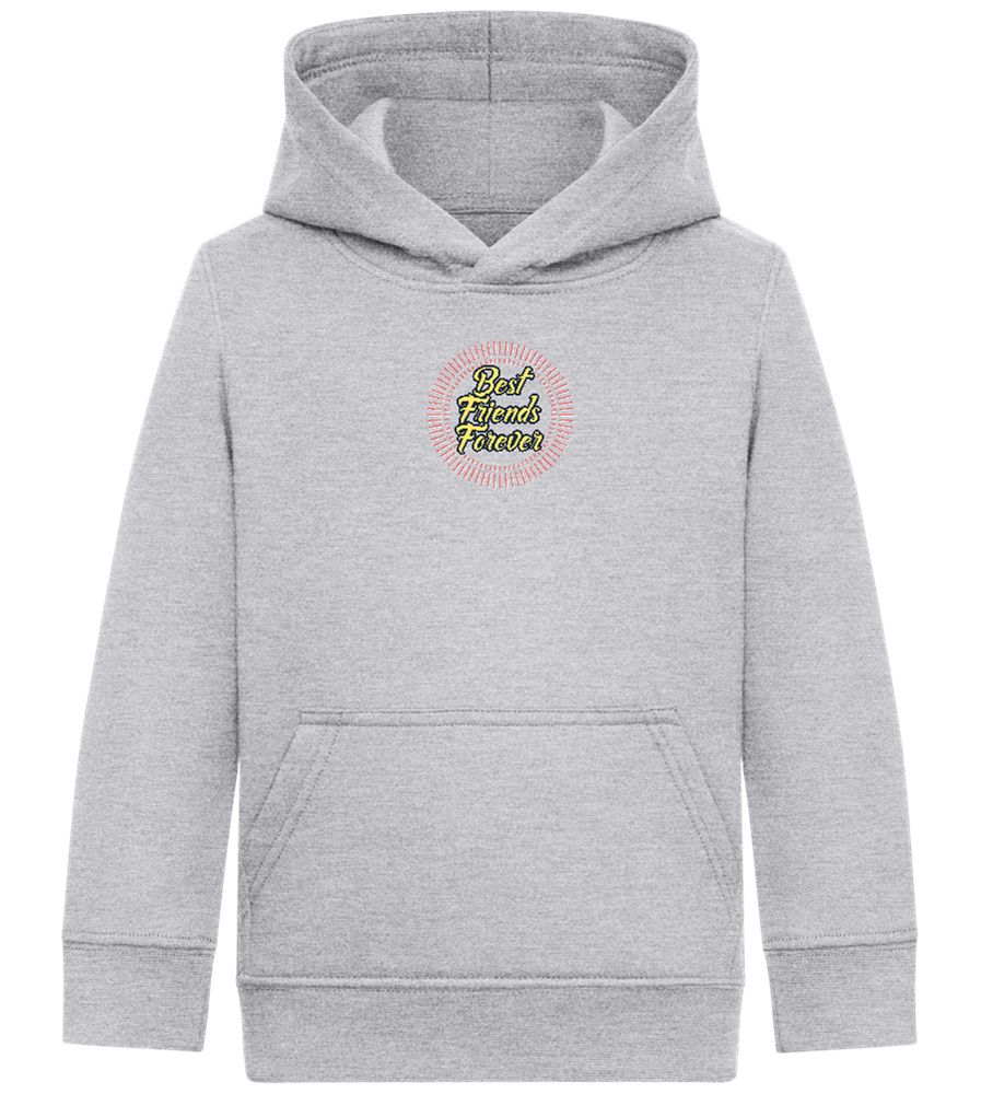 Best Friends Forever Design - Comfort Kids Hoodie_ORION GREY II_front