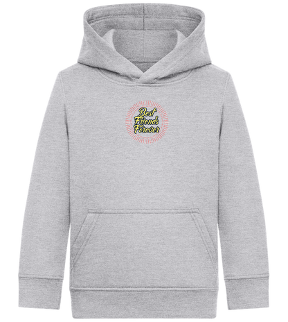 Best Friends Forever Design - Comfort Kids Hoodie_ORION GREY II_front