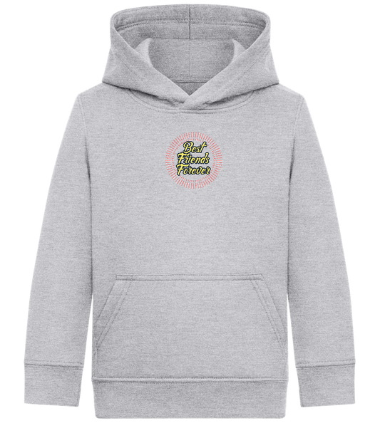 Best Friends Forever Design - Comfort Kids Hoodie_ORION GREY II_front